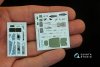 Quinta Studio QD48082 Su-57 3D-Printed & coloured Interior on decal paper (for Zvezda kit) 1/48
